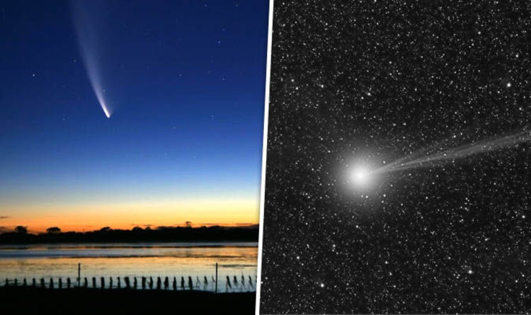 El cometa Halley - 5 010 000 km Los 8 cometas más cercanos a la Tierra | bayas de cerebro