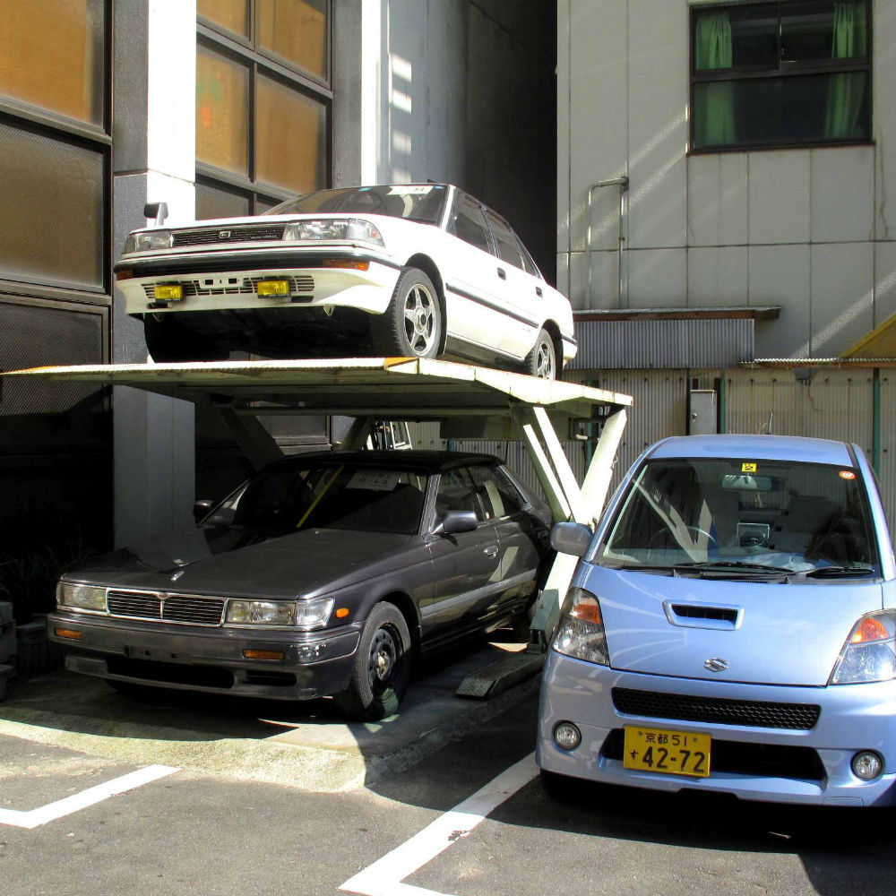 Garaje Aparcamiento Ascensores |: 8 locas técnicas japonesas cotidianas que te harán desear vivir en Japón | bayas de cerebro