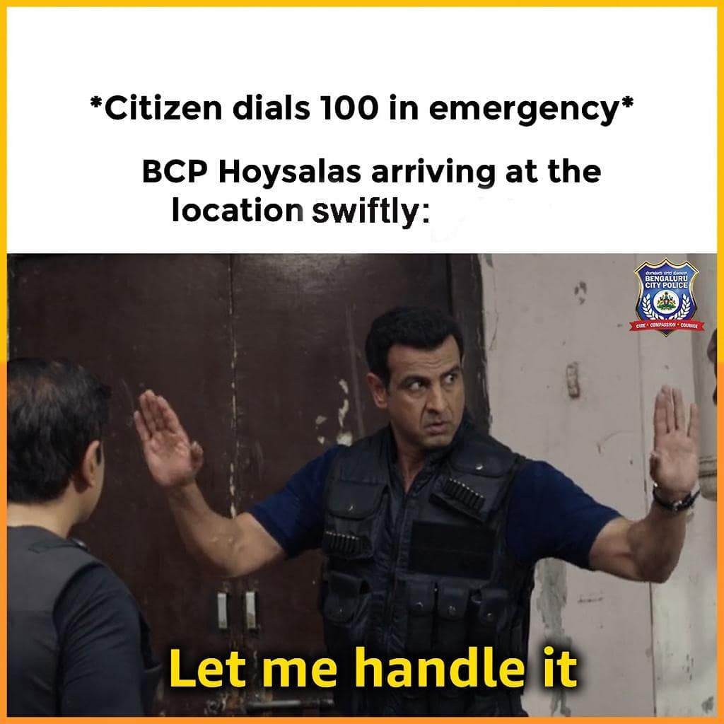 La policía de la ciudad de Bengaluru utiliza memes para atraer nuevos seguidores | bayas de cerebro