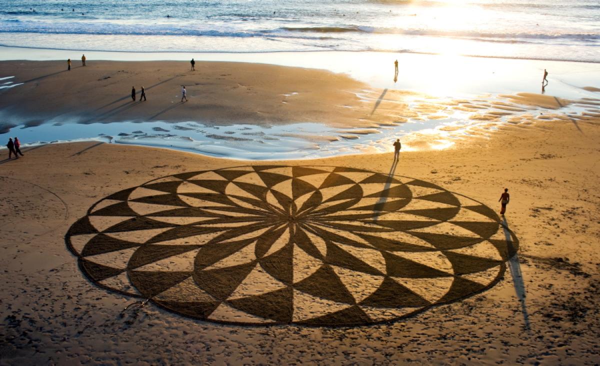 Beach impactantes de arte de arte, Andrés Amadori 14