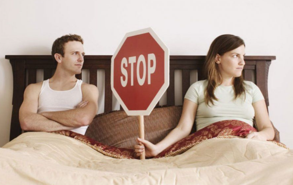 Abstinencia sexual, efectos físico